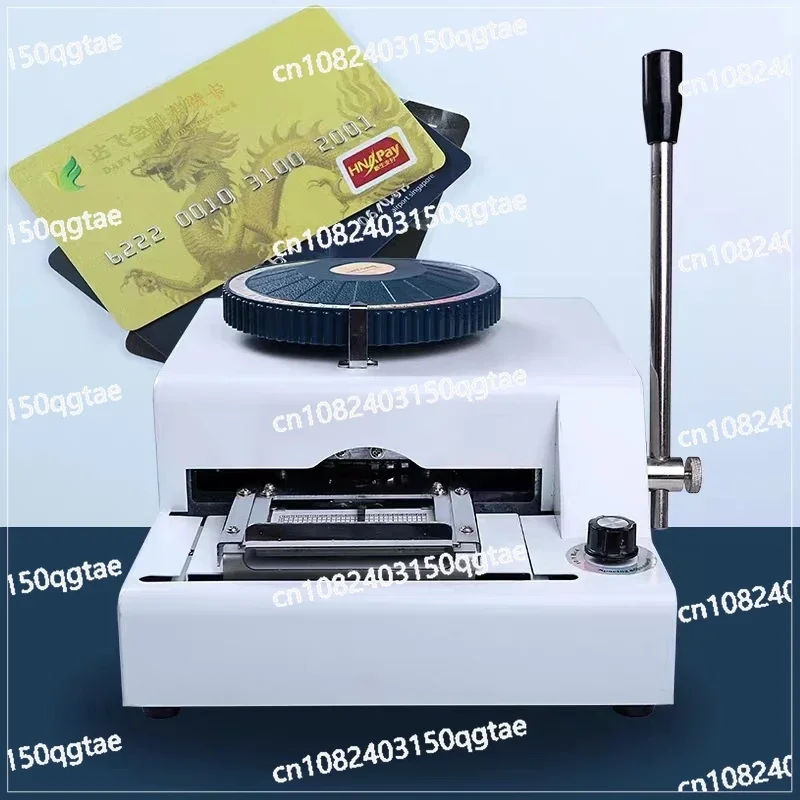 Manual Embossing Code Printer Pressure Code Machine Code Machine VIP Membership Card Typewriter PVC Embossing Machine