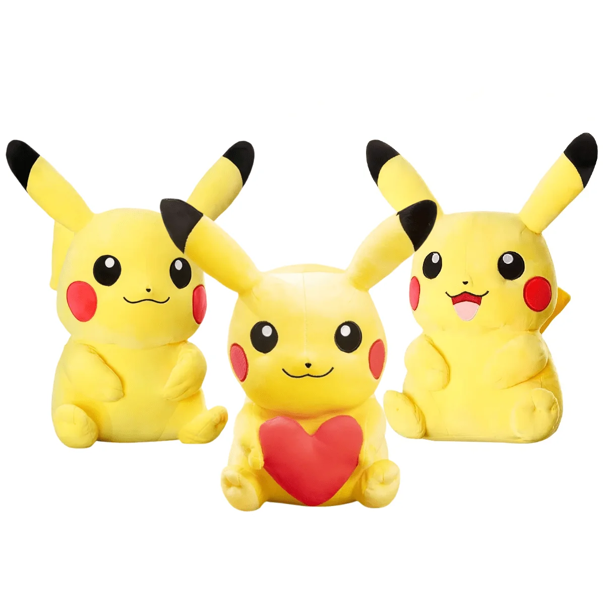 Genuine Pokemon Pikach Plush Dolls Toys Love Style Cute Anime Figure Stuffed Plush Toys Dolls For Valentine's Day Festival Gifts