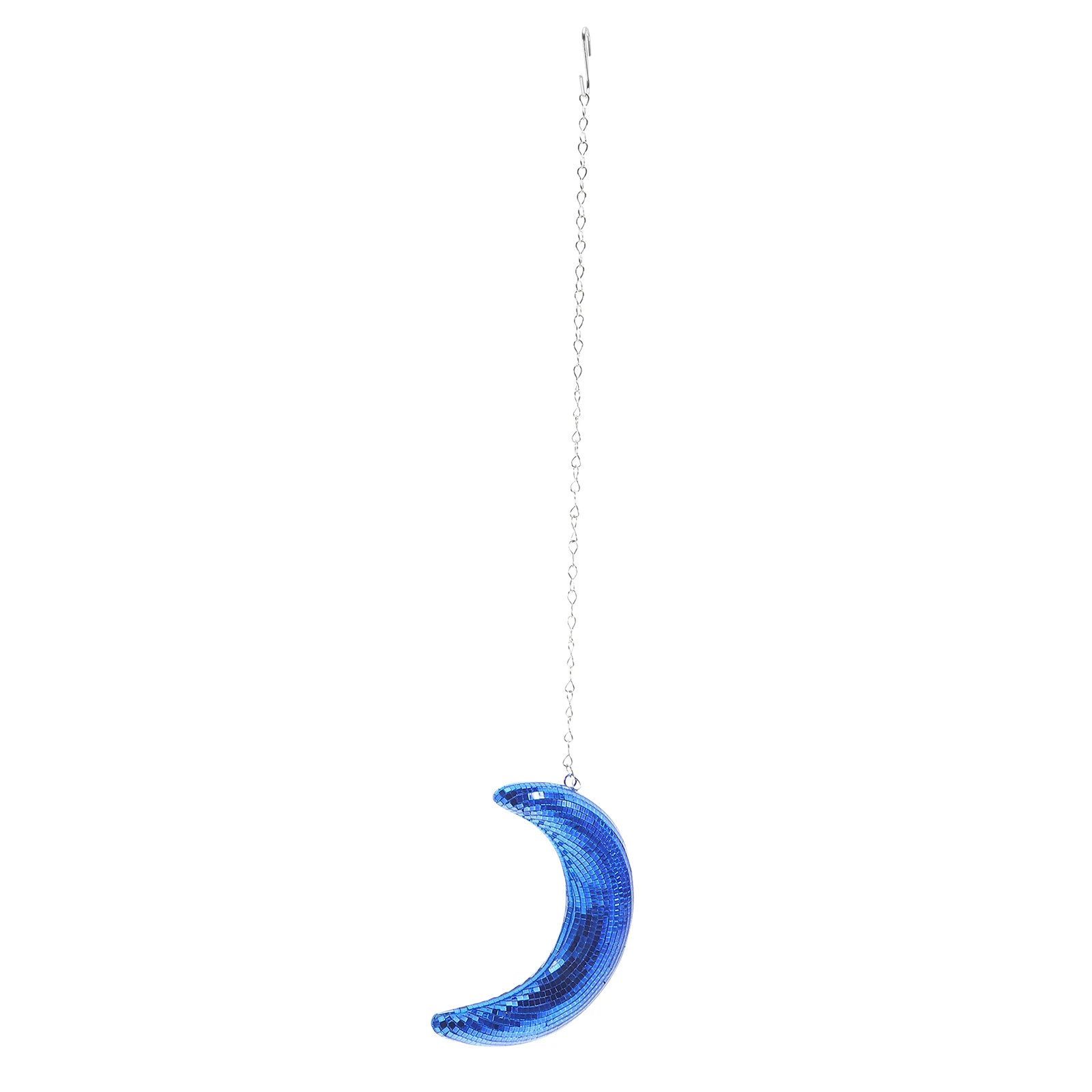 

1pc Disco Hanging 70S Party Decoration Retro Decor 70s Mirror Ball Blue Foam Hanging Reflective Party Stage Nightclub