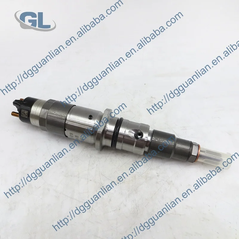 Genuine Diesel Fuel Injector 0445120231 For KOMATSU PC200-8 Excavator 6754-11-301 6754113011