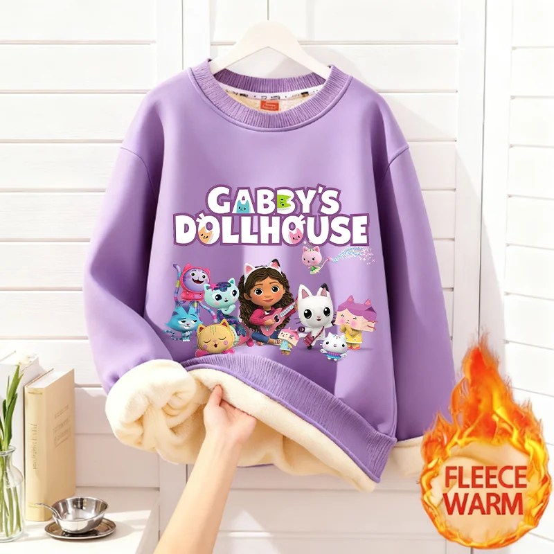 Толстовка-для-кукольного-домика-Габби-для-девочек-утолщенная-толстовка-с-круглым-вырезом-осень-зима-толстовка-из-овечьей-шерсти-аниме-модная-детская-одежда-с-героями-мультфильмов-подарок