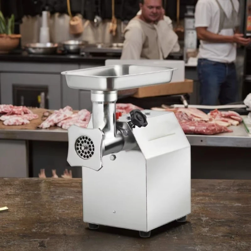 New Automatic Tabletop Commercial Electric Meat Grinder-Stainless Steel 200kg/h Capacity Three Phase Multi-Voltage SHANGQI view 5