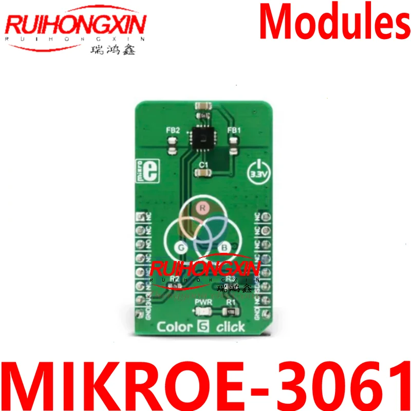 

MIKROE-3061 Color 6 click AS73211 color temperature sensor module