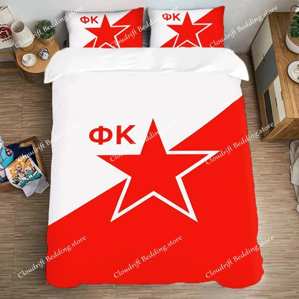 

Red Stars of Belgrade Quilt Cover Multiple Sizes Bedding Pillowcase 220x240 Duvets 240x260 Comforter Sets Duvet Cover 260x240029