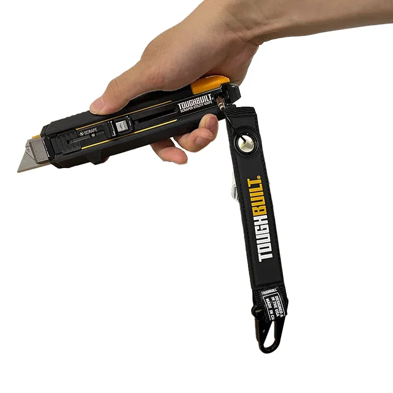 

TOUGHBUILT TB-54S2-C Hook-and-Loop Tool Clip Portable Keyring Ring Tool Hook Nylon Webbing Hook