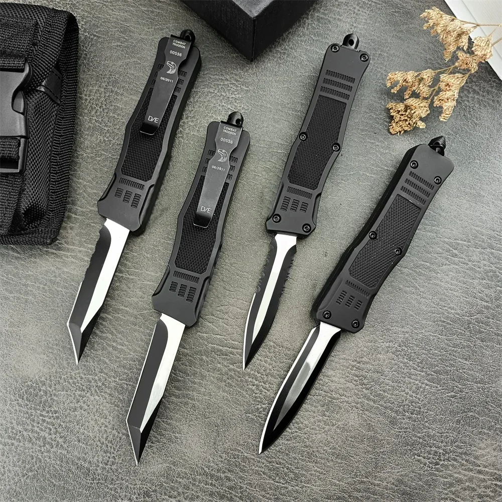 MICR 616t Combat Troo Pocket Knife 440C Blade Zinc Alloy Handle Tactical Gear Multi Knives Outdoor Camping Hunting EDC Tools