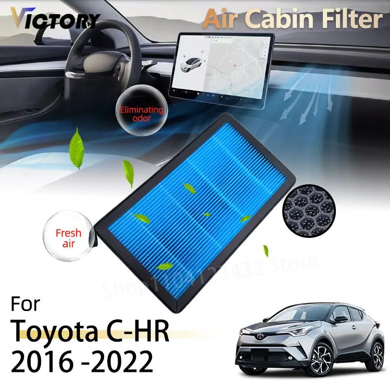 

PM2.5 For Toyota C-HR CHR C HR Hybrid 2016 2017 2018 2019 2020 2021 2022 AX10 AX50 Accessorie HEPA Air Cabin Filter 87139-02020