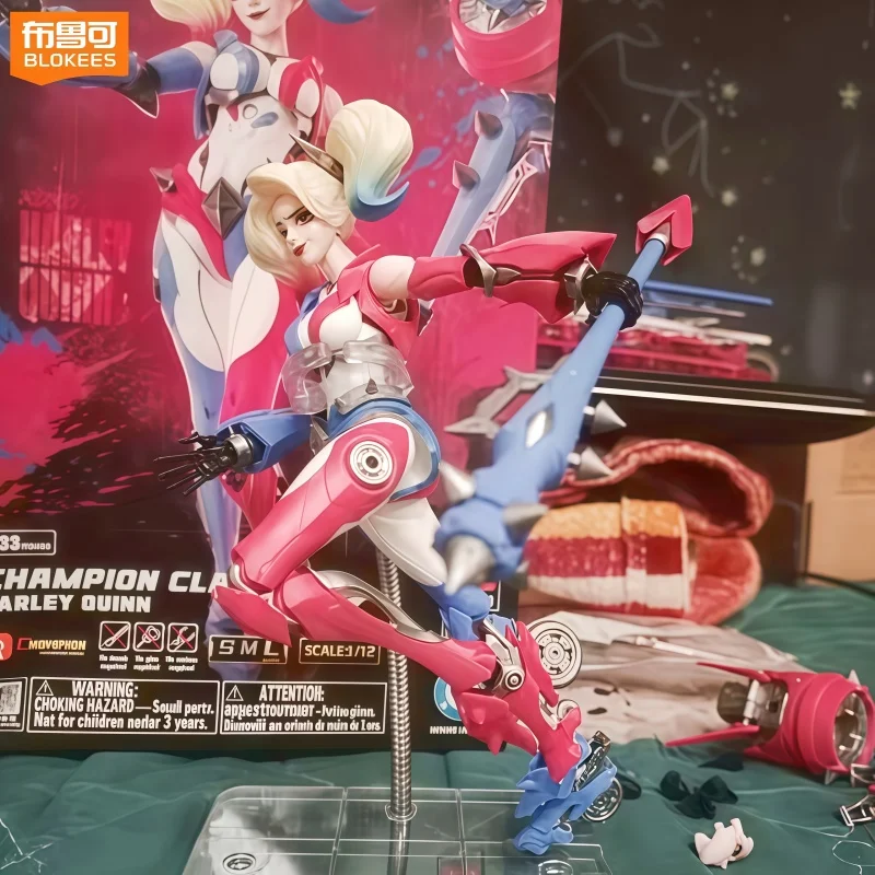 

Blokees New Dc Heroes Beyond Version Harley Quinn Assembly Building Blocks Action Figure Model Collection Gift For Collector