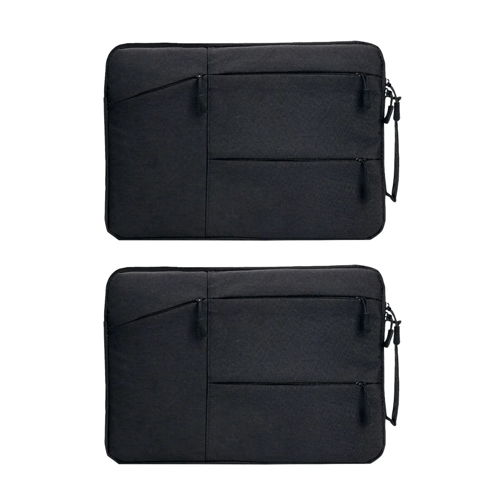 

15 Inches Laptop Sleeve Bag Oxford Cloth Durable Water-Resistant 15In Case For Men Women Inner Outer Pockets Notebook Handbag