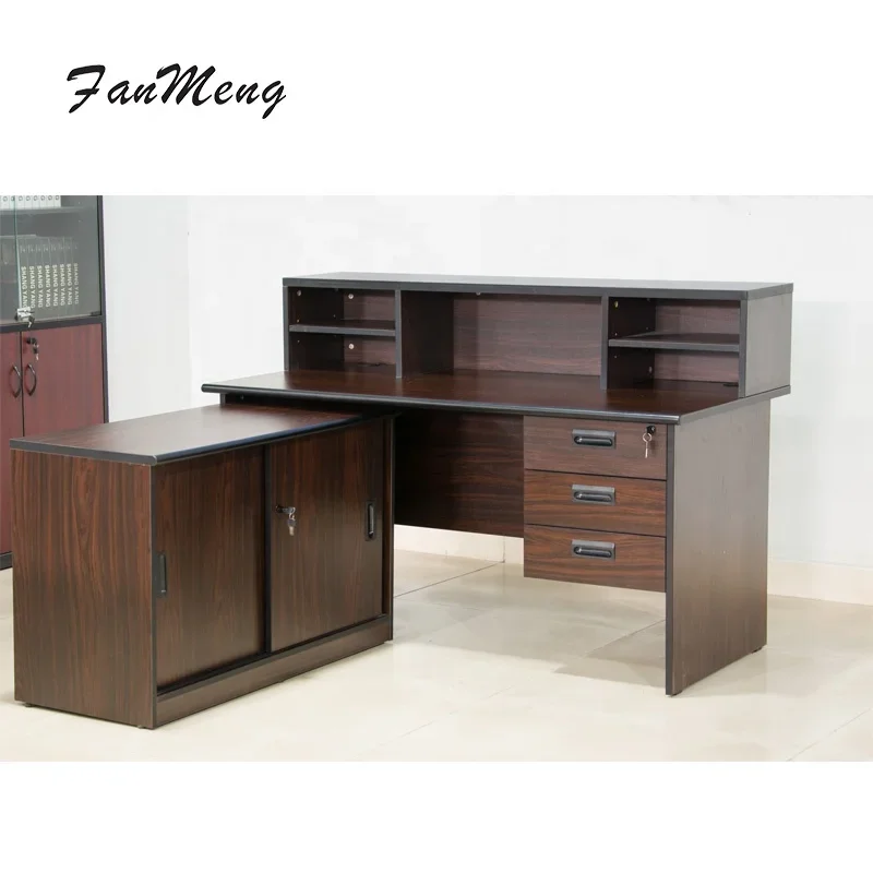 Bureau de direction moderne, mobilier de bureau en bois, design de table