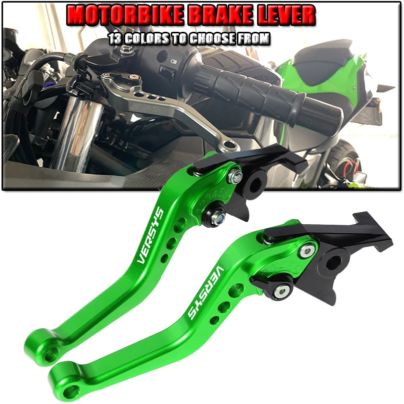 For Kawasaki Versys 650 1000 Versys650 VERSYS1000 2015-2024 Motorcycle Short Brake Clutch Lever Aluminum Adjustable Brake Lever