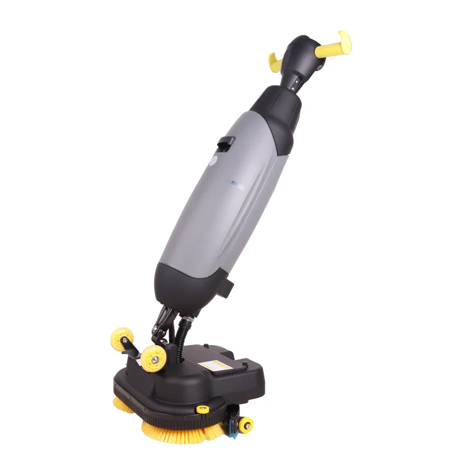 C430BN Double 8inch Brush Floor Scrubber Auto Mini Floor Scrubber Dryer Mop Machine for Sale