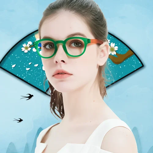 Imagen 2 del producto Meeshow, nuevas gafas de lectura de Color, gafas antiazules, estilo de calidad, hombres y mujeres, presbicia con bloqueo de luz azul 1513