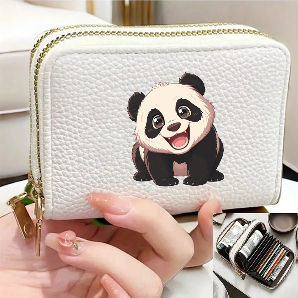 Nette Cartoon Mini Kurze Brieftasche für Frauen Tragbare Hohe Kapazität Student Zipper Geldbörse Anime Weibliche Kreditkarte Halter