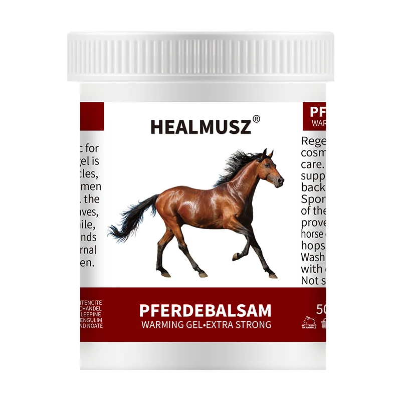 Horse Balm Chestnut Heating Extra Warming Joint Massage Gel Muscle Recovery Pain Relief Back Pain Arthritis Medical Health Care