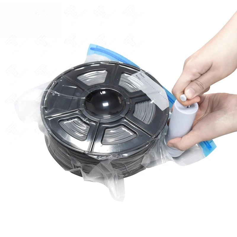 

1/5/10/20/30pcs 3D printing consumables vacuum compression storage bag + pump, wire is moisture-proof and dust-proof