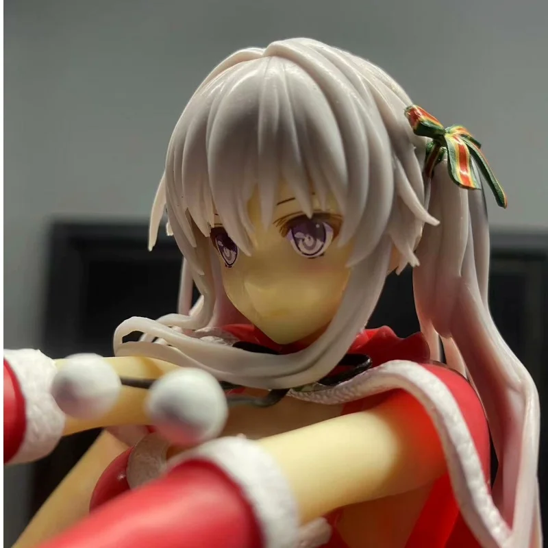 

19cm Anime Hiiragi Snowflake Figure Flower Christmas Dress Up Model Toy Panties Misaki Kurehito Toy Doll Action Figure Pvc Gift