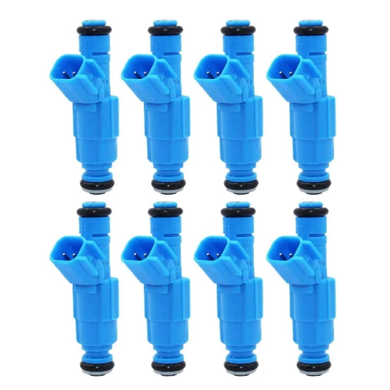 8Pcs 53032704AA Fuel Injector 53032704AB For Dodge Dakota Durango RAM 1500 for Jeep Chrysler 4.7L V8 2001-2007