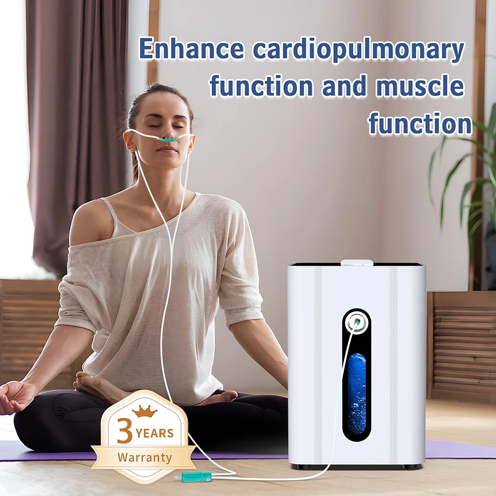 Suyzeko Inhaler 150 ML High Purity Pure H 2 Therapy hine Molecular Inhalation hine Water Ionizer&Purifier