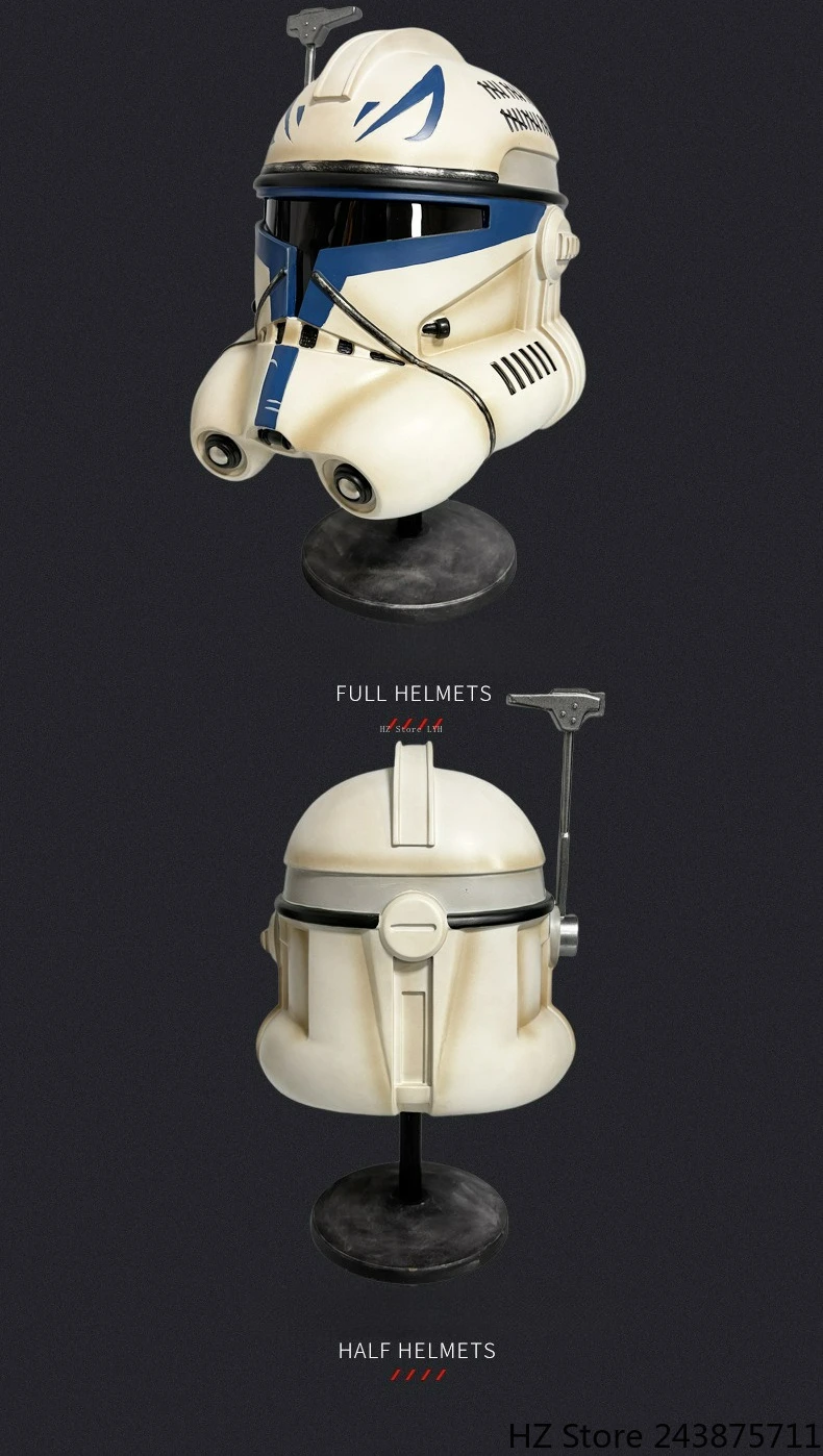 STAR The Black Series WARS Clone Captain Rex casco Material de resina  Ahsoka máscara de juego de rol para adultos para Halloween Cosplay TK076 -  AliExpress, image size:790x1398