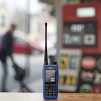 DMR+POC Dual Mode Android 4G LTE Walkie Talkie Realptt 5G Global PTT With DMR Analog Type Long IP Compatible SIM Card Networks