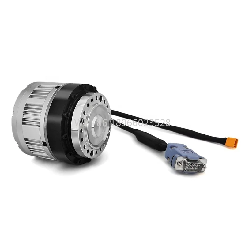 Riduttore armonico da 80 mm 1:50 1:80 1:100 Servomotore con giunto integrato Motore robotico