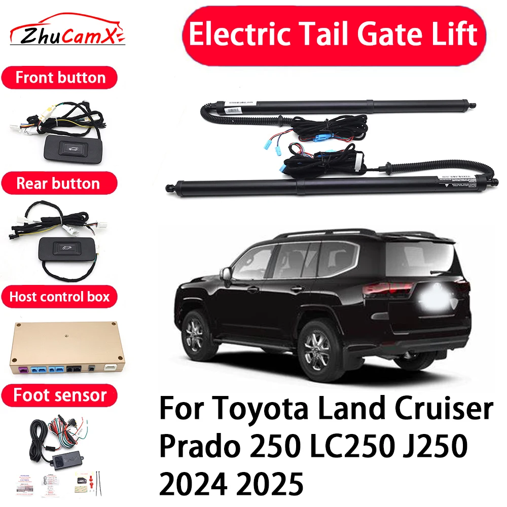 

ZhuCamX Car Automatic Electric Tail Gate Lift Tailgate Assist System for Toyota Land Cruiser Prado 250 LC250 J250 2024 2025