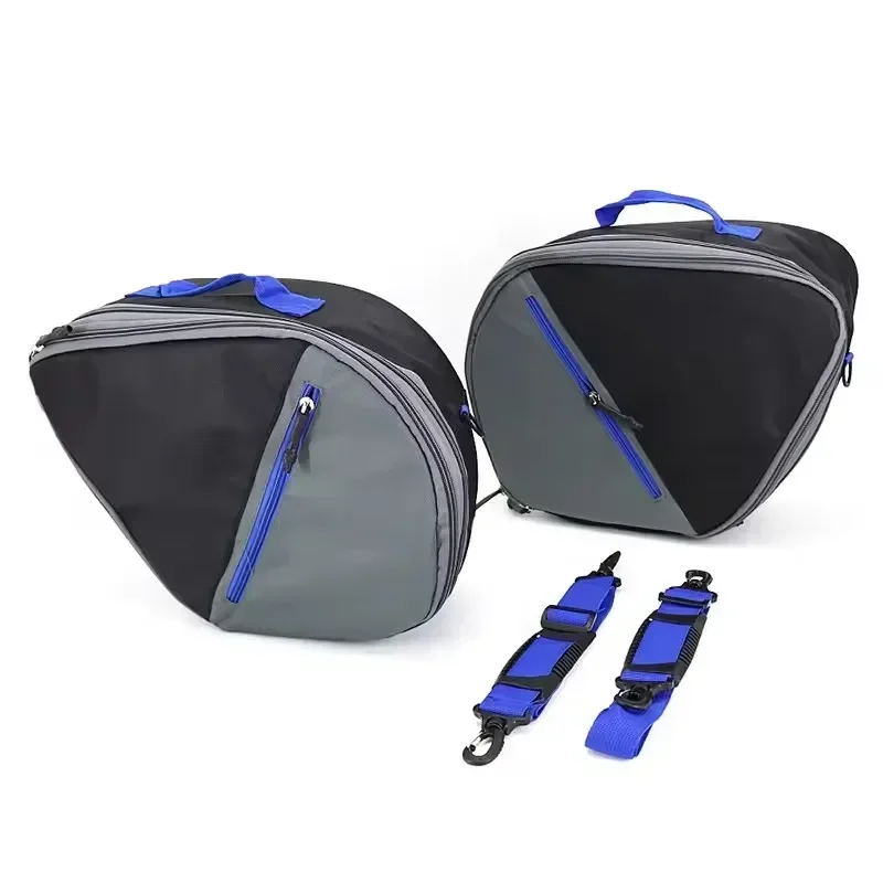 2022 2023 2024 For Yamaha Tracer 9 GT TRACER 9GT Motorcycle Luggage Bags Black Expandable Inner Bags Tracer9 GT Tracer900