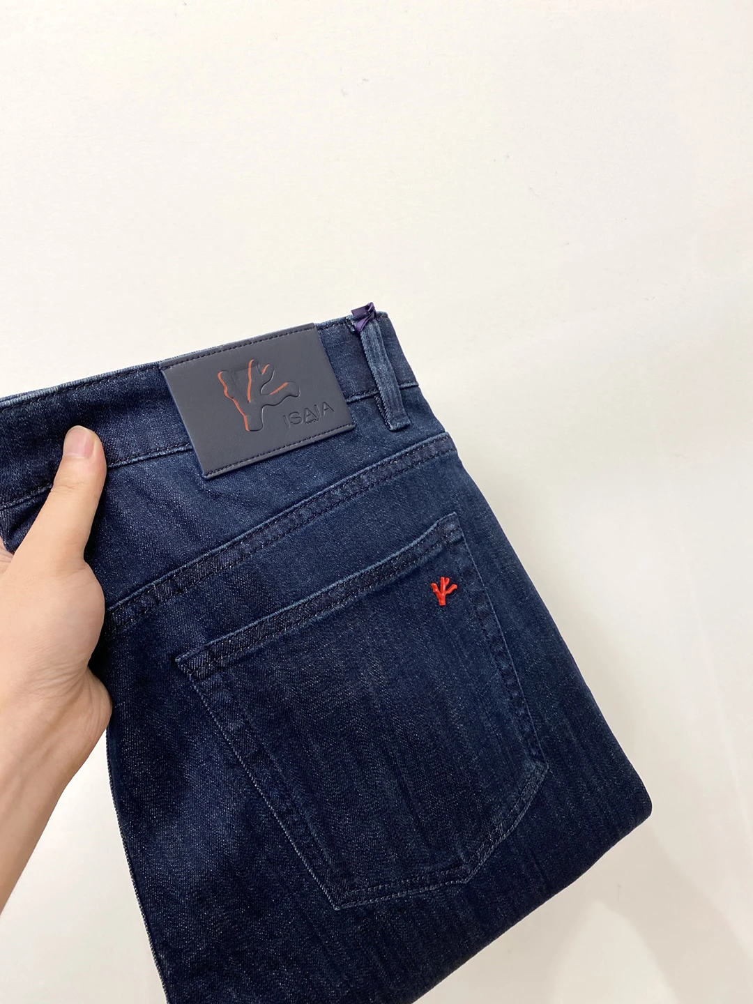 

BLLIYOSS Light luxury Classic Casual Jeans Pants Men 2025 NEW Fashion Small Straight Leg pants Old Money Embroidery size 29-38