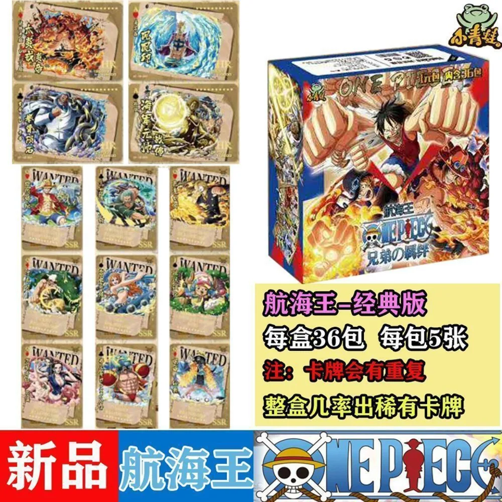 ONE PIECE Collection Card For Children Super Burning Blood Anime Monkey D.Luffy Roronoa Zoro Nami Limited Game Card Kids Gifts