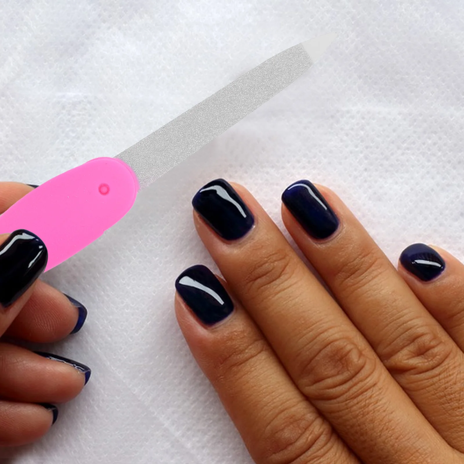 

6 Pcs Nail File Polishing and Strips Manicure Tools Accessories for Technician Miss Files
