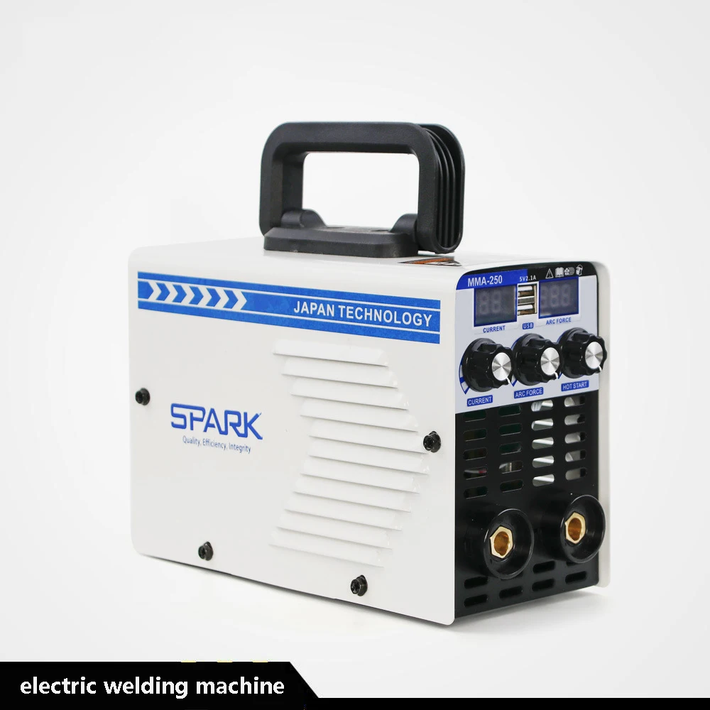 Inverter IGBT Manual Welding Machine With Dual USB Ports Intelligent Welding Machine MMA 250