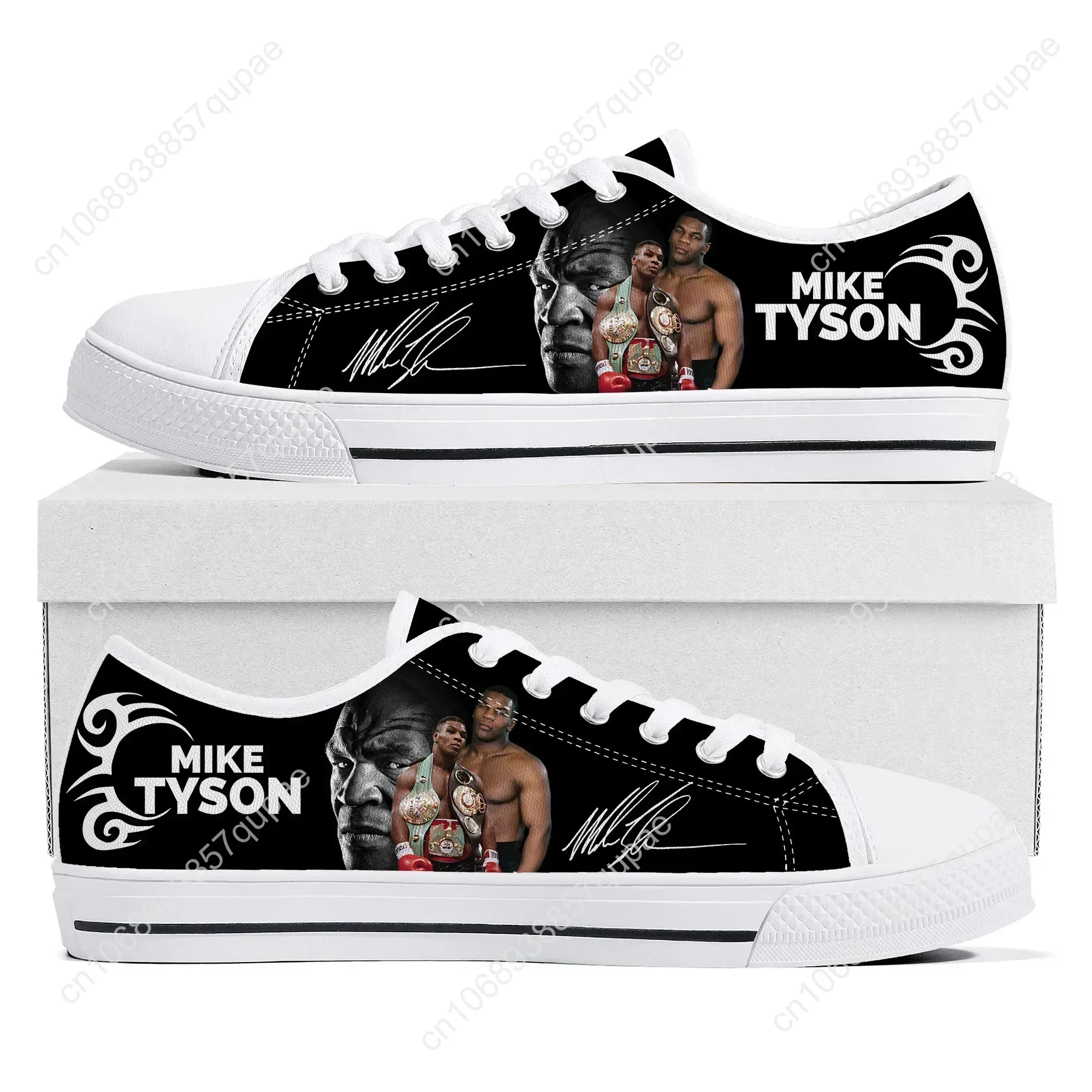 I-Iron M-ike T-Tyson B-Boxing C-Champion Low Top Sneakers Mens Womens Canvas Sneaker Casual Custom Made Shoes Customize DIY Shoe