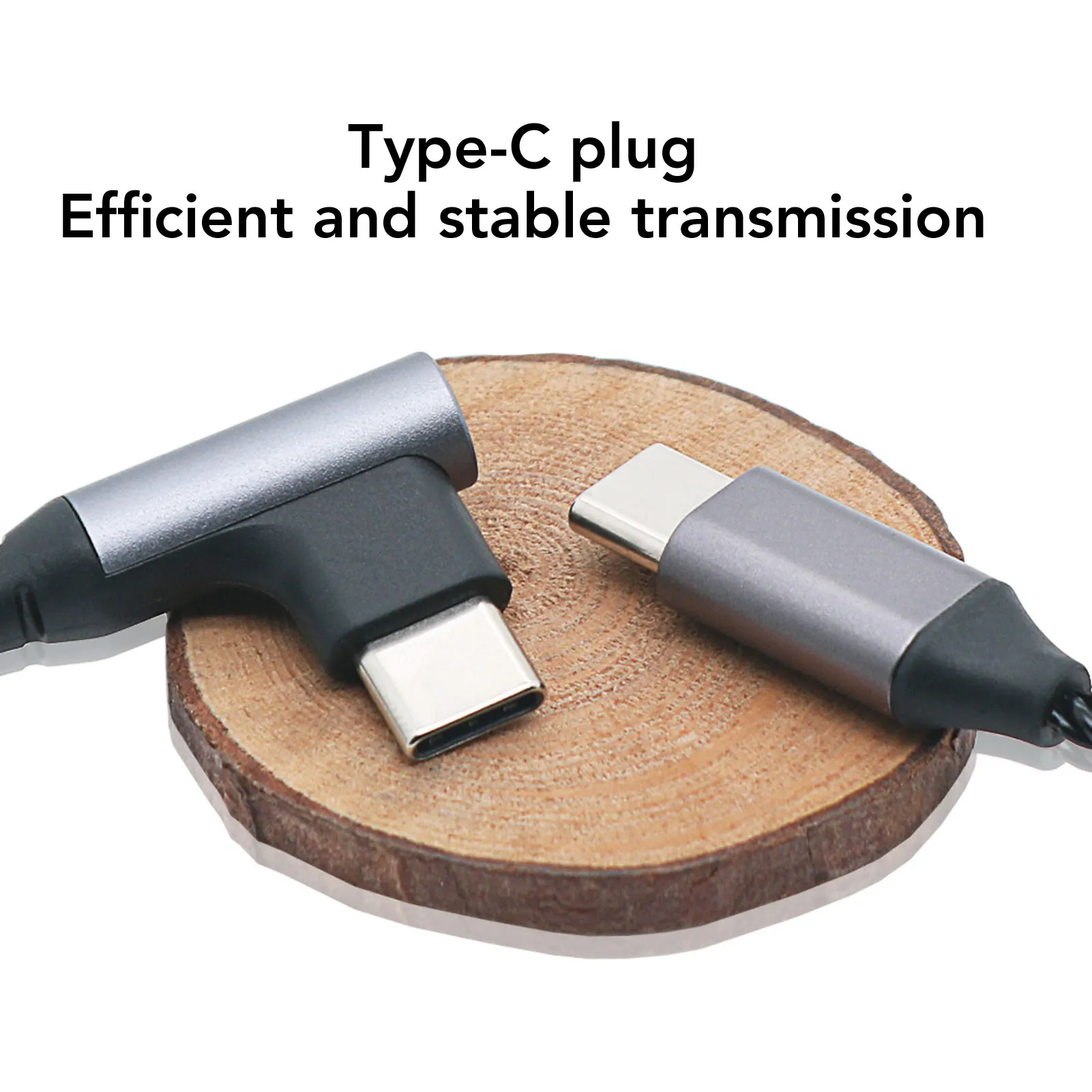 OFC Headphone Replacement Cable Anti Knot Tearproof Lossless Sound Earphone Cable Replacement 47.24in Flexible for Repairing