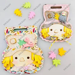 KSCRAFT Scarecrow Bag Topper Cutting Dies Stencils for DIY Scrapbooking Decorative Embossing DIY Paper Cards