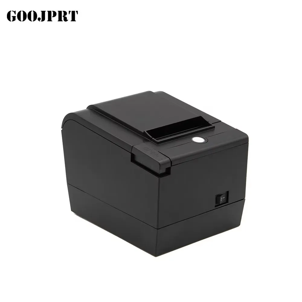 

JP-80C 80mm USB+LAN/WIFI Thermal Receipt Printer Front Paper Design Restaurant Kitchen Auto Cutter Support Cash Drawer 203dpi
