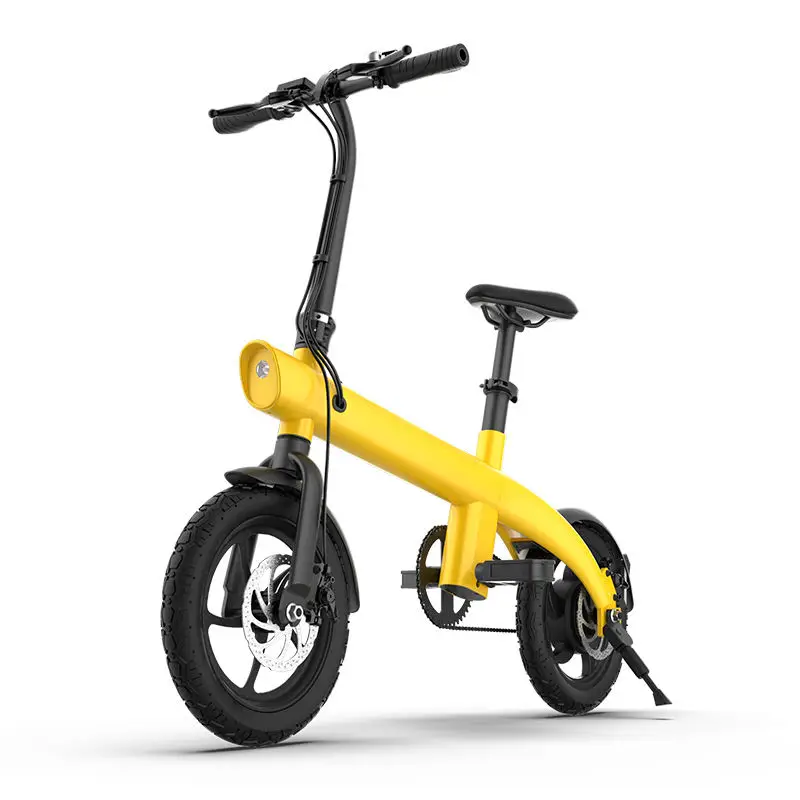2026 New Design Urban Folding E-Bike Adults 36V Lithium Battery Aluminum Alloy Frame Rear Hub Motor 14-Inch Tire Width