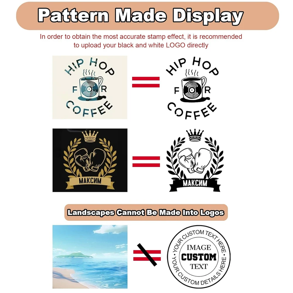 مخصص الذاتي التحبير ختم الجولة 25/30/40/50 مللي متر شعار تصميم شخصية الصحافة من نوع التحبير ختم ل مغلف دعوة الزفاف #6