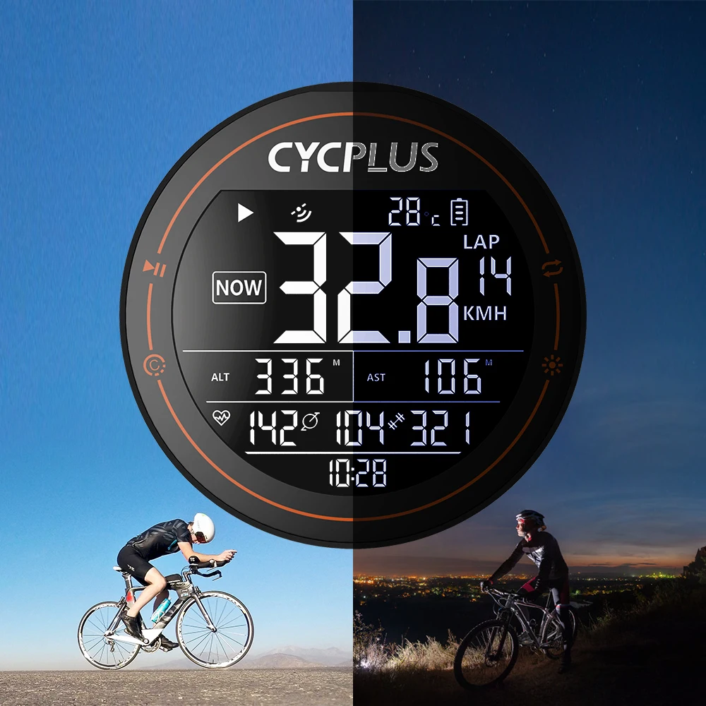 Bicycle Computer Wireless Ant+ Cycplus M2 Gps Bluetooth Waterproof Speedometer Cyclocomputer Cycling Bike Accessories