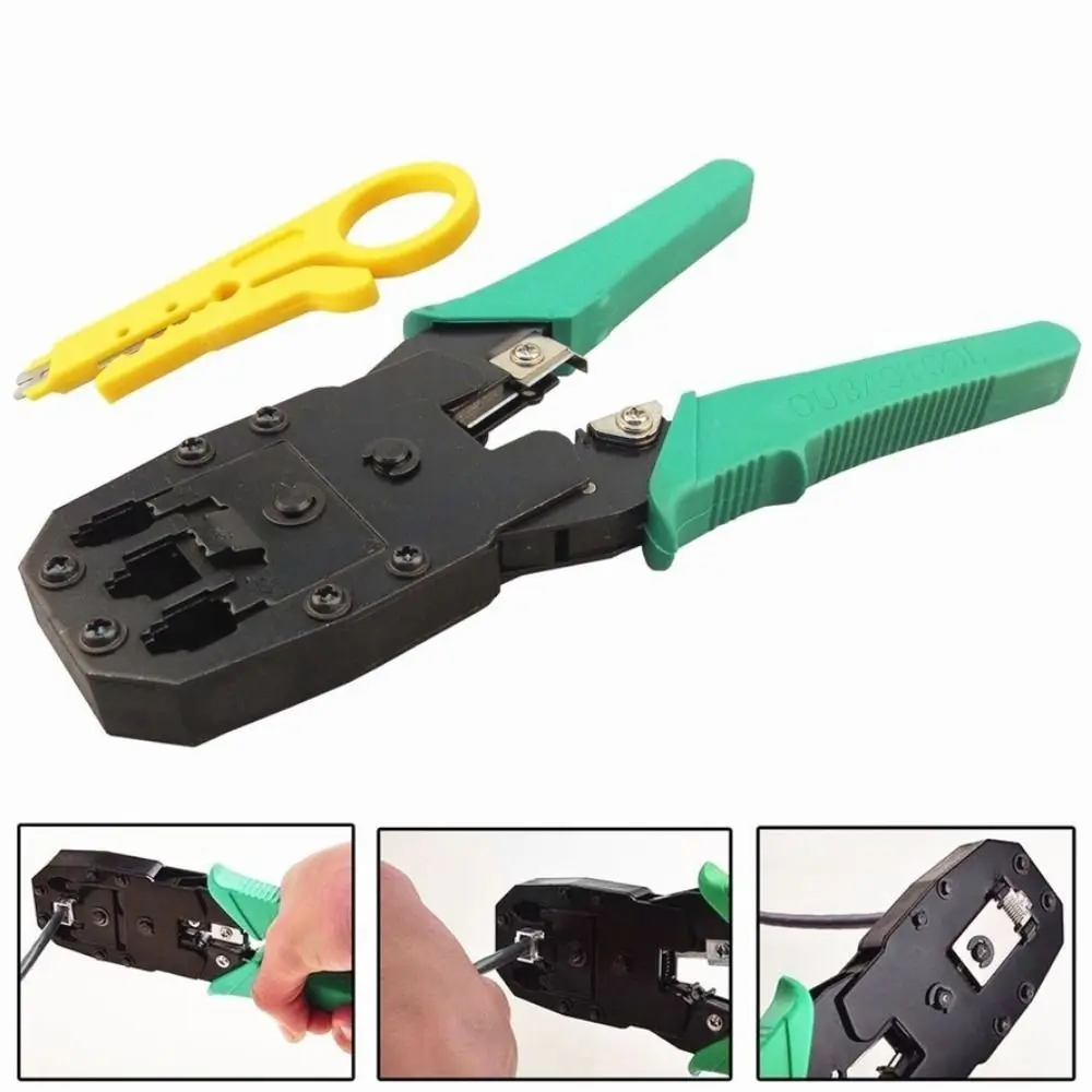Multicolor Network Cable Tester Precision Cutting Tool LAN Wire Stripper Cable Tester Efficient Stripping