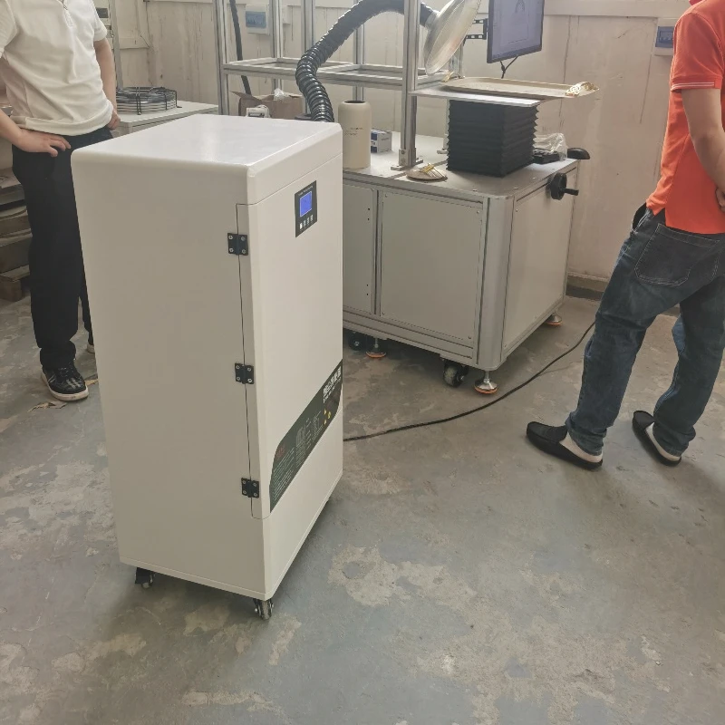 

Industrial laser cutting flue gas extractor/welding fume absorber/laser dust collector