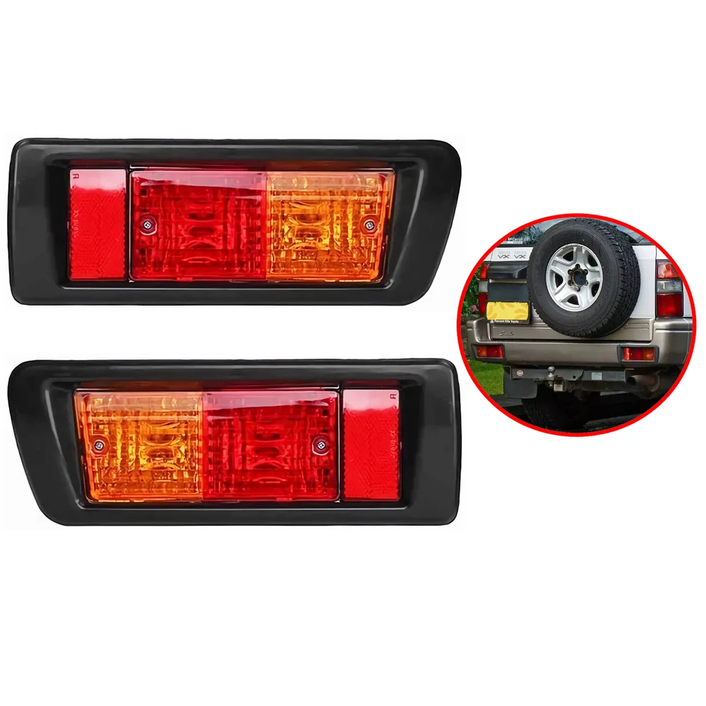 12V Rear Bumper Light For Totyota Land Cruiser Prado LC90 3400 FJ90 FJ95 2700 1996-2003 Tail Lights