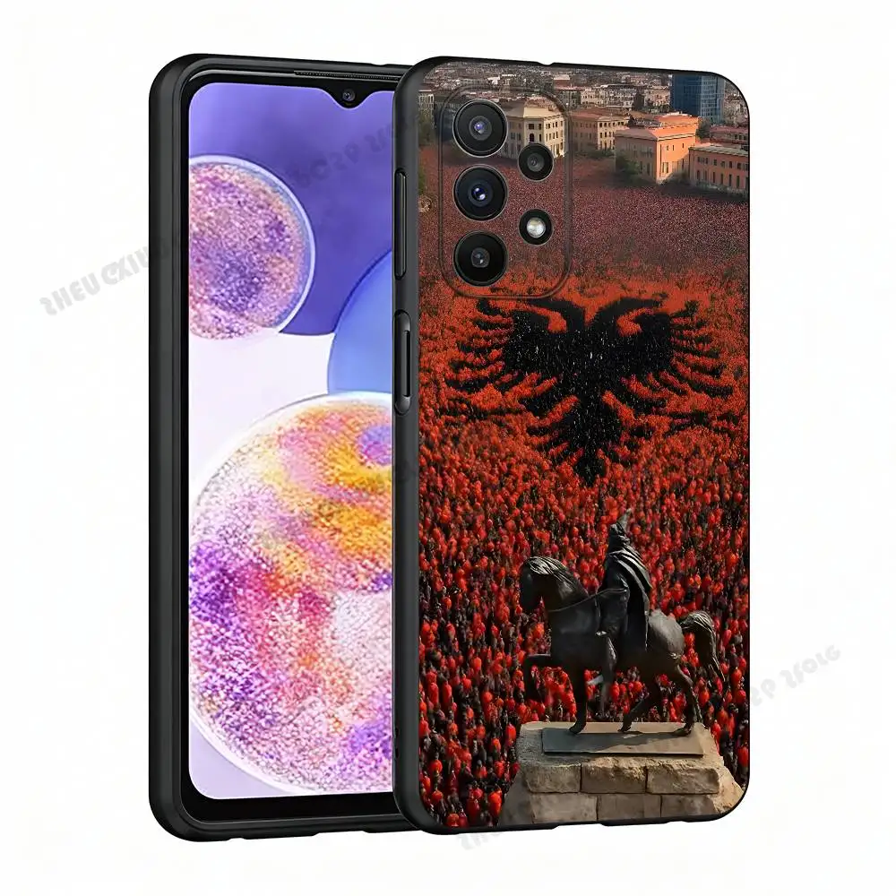 

Albanian Flag Silicone Protect Case For Samsung A21 31 51 53 20 22 30 32 42 50 70 Cover