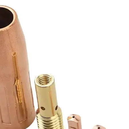 

For MIG Welding Flux Core Gasless 0.6/0.8/0.9/1.0/1.2mm Brass Nozzle Tips Kit Airless Nozzle Tip Kit For Century FC90 80GL