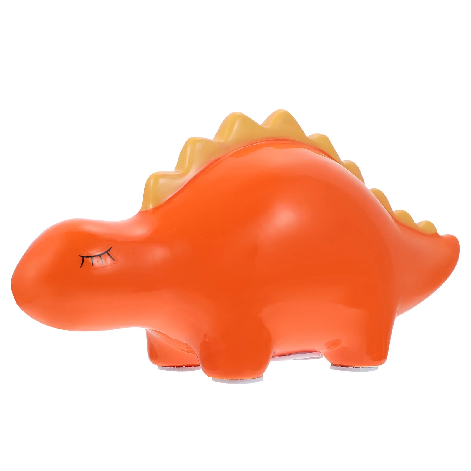Tirelire dinosaure de dessin animé, boîte de rangement de pièces de monnaie en céramique, grande capacité, mignon, décoration d'économie d'argent pour la maison et le bureau, 1 pièces