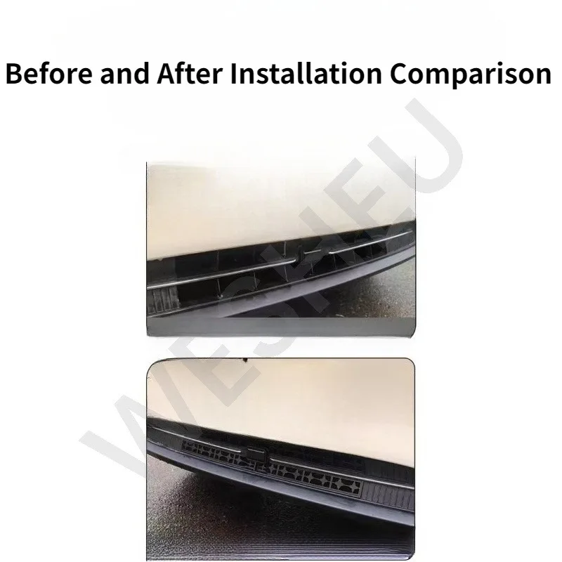 Für Geely EX2 Proton eMas 5 2025 2026 geteiltes Design Insektenschutz Stilvoller Frontgrill-Gitter Anti-Schmutz Außenzubehör – Detail 4