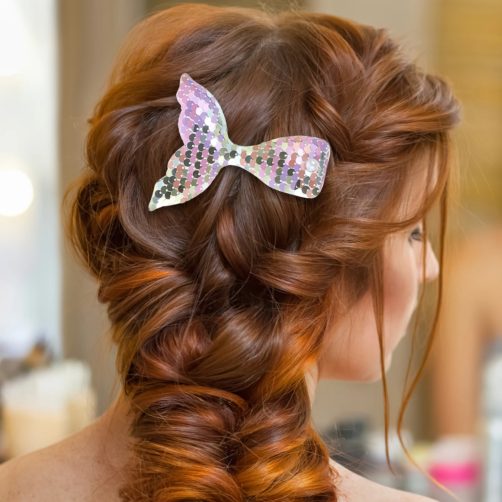

16 Pcs Cartoon Hair Clip Headdress Mini Clips for Girls Accessories Mermaid Toddler Metal Small