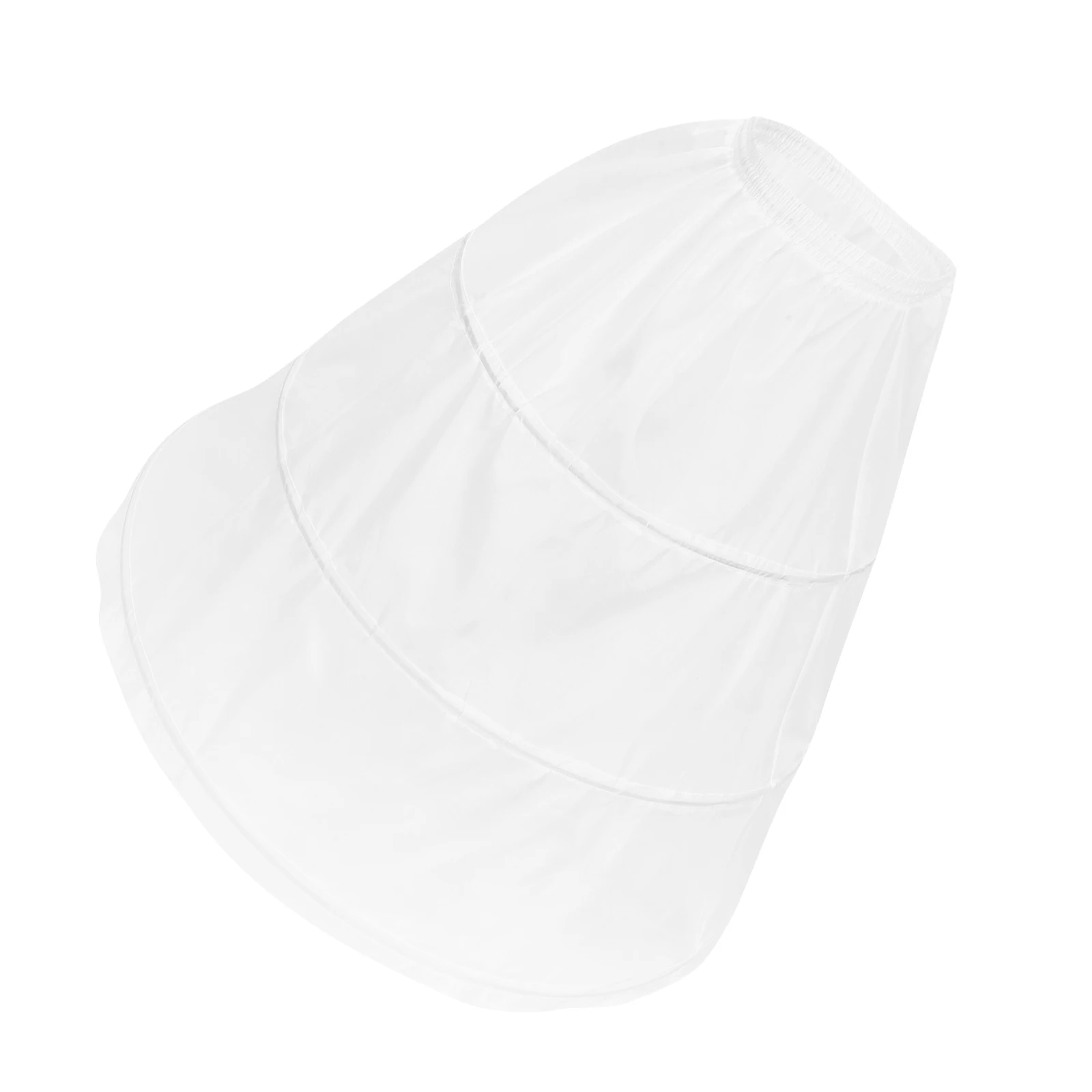 

Wedding Dress Petticoats Women Tutu Hoop Skirt Polyester Fiber Underskirt Bride Short Decorative Girls Comfortable
