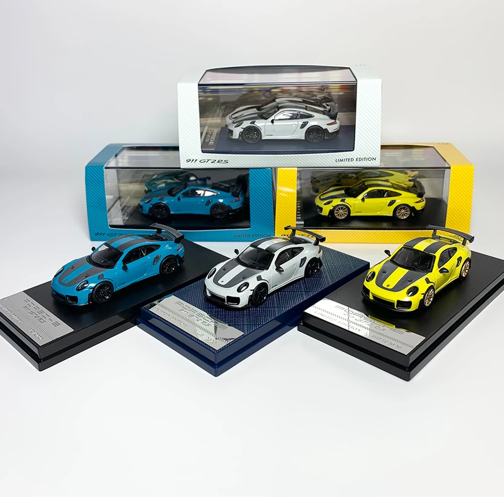 

M2 Machines 1/64 Diecast Scale Porsche 911 GT2 RS Delicacy Alloy Car Model Static Collectible Souvenir Gift For Hotwheels