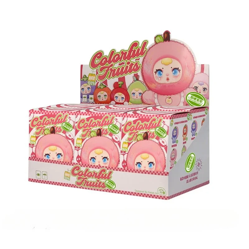 Nommi V3 Substitute 2025MM Candy Fruity Plush Toy Blind Box Creative Cute Desktop Decoration Trendy Vinyl Face Collectible